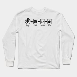 Physics design : E = mc² (2) Long Sleeve T-Shirt